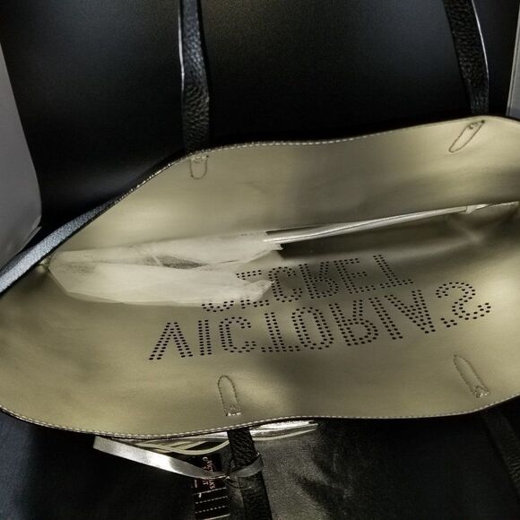 BRAND NEW BLACK VICTORIA SECRET TOTE BAG - Picture 12 of 16